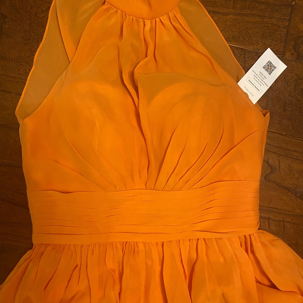AW Bridal Chiffon Bridesmaid Dress 10 - Picture 2 of 8